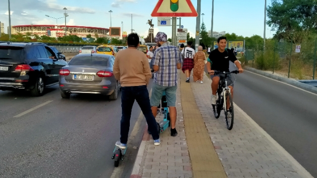 Trafikteki scooter tehlikesi