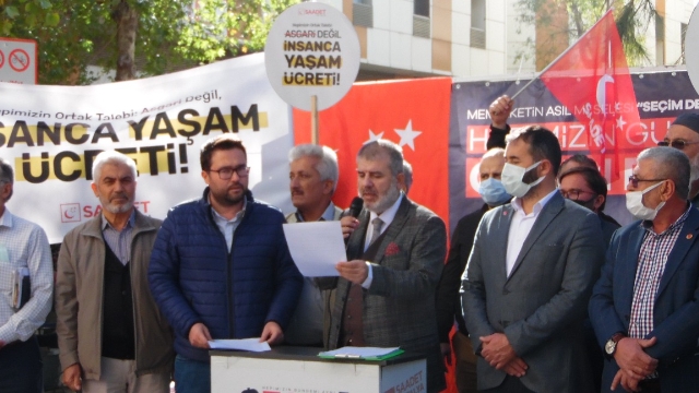 'İnsanca yaşam ücreti istiyoruz'