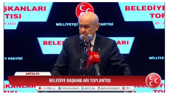 Bahçeli’den baraj yorumu