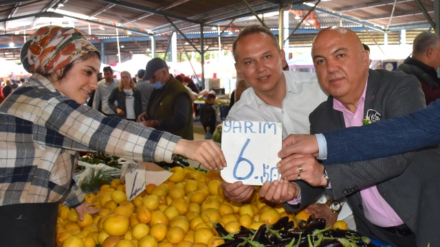 CHP’den Pazar yoklaması