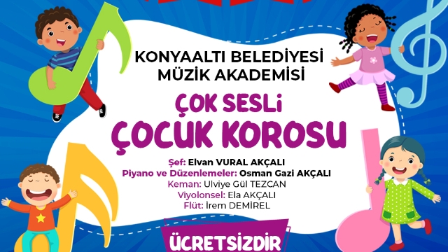 Çocuk Korosu sahne alıyor