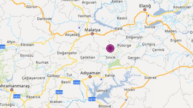 Malatya'da korkutan deprem