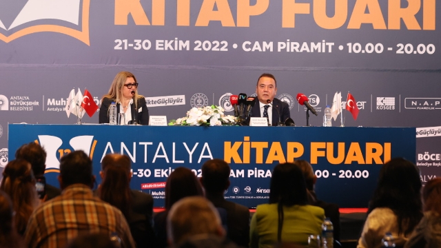 12. Antalya Kitap Fuarı başlıyor