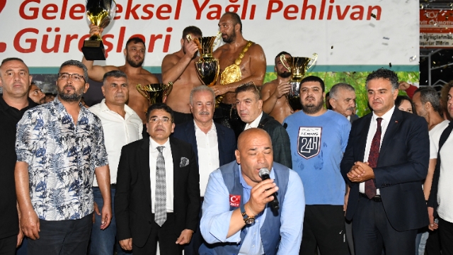 Aksu’da Başpehlivan Ali Gürbüz