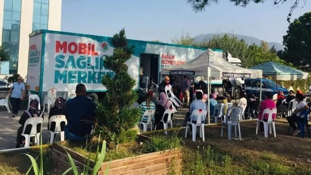 Mobil Sağlık Merkezi ilçe ilçe geziyor