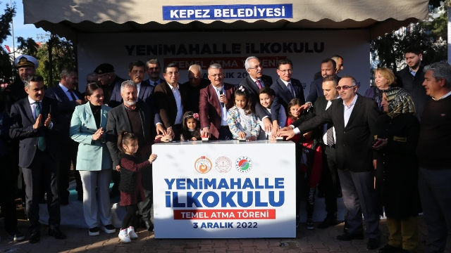 Kepez’e bir okul daha