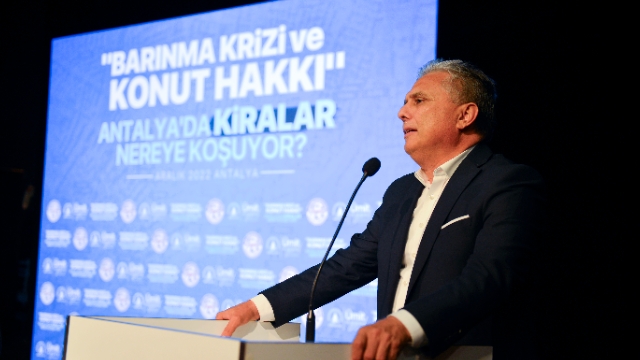 'Konut hakkı Anayasal hak'