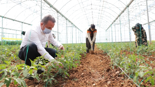 Mevsimlik işçilere konaklama imkanı