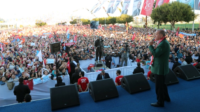 Cumhurbaşkanı Erdoğan Antalya’da