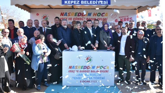 Kepez’e 6. kreşin temeli atıldı