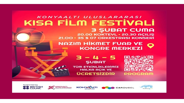 Kısa film festivali başlıyor