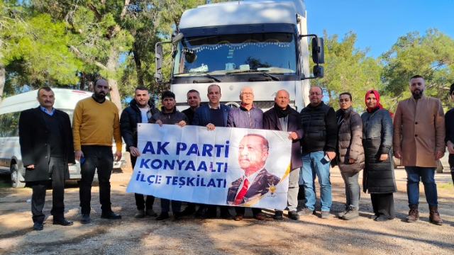 AK Parti Konyaaltı’ndan destek