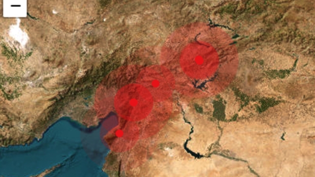 Kahramanmaraş’ta şiddetli deprem : 7,4