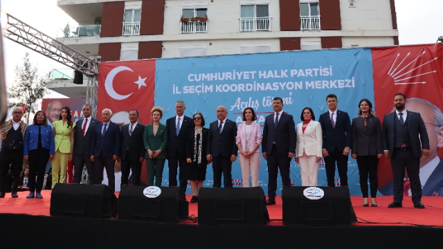 CHP Seçim Koordinasyon merkezi açıldı