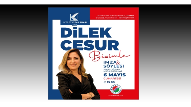 Dilek Cesur, Kitap Fuarı’nda