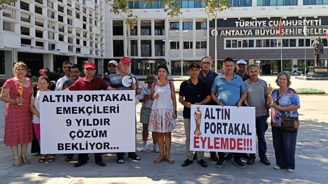 Altın Portakal eylemde