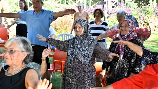 Nefes egzersizi yaptılar