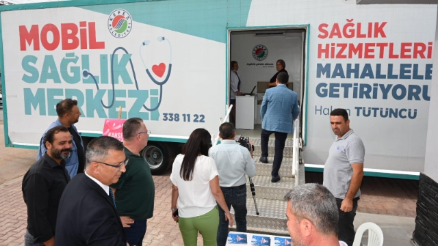 Mobil Sağlık Merkezi Santral'de