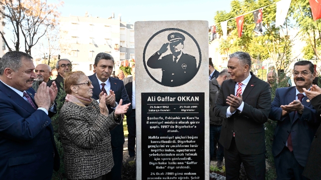 Gaffar Okkan Parkı açıldı