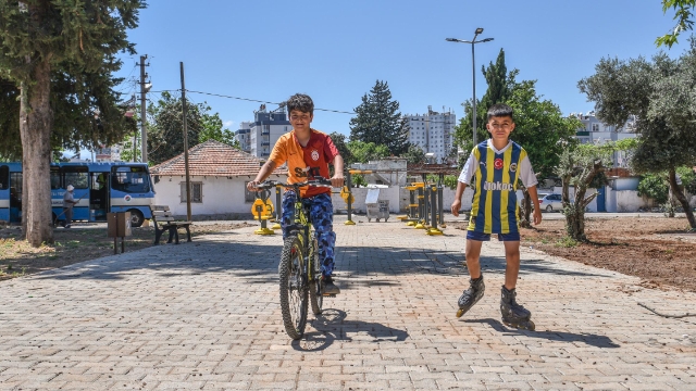 Kocagöz’den çocuklara yeni parklar