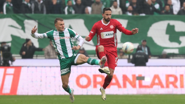 Konyaspor: 1 Antalyaspor: 1