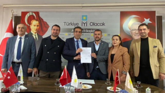 İYİ Parti Kemer Tolga Kaviş’e emanet