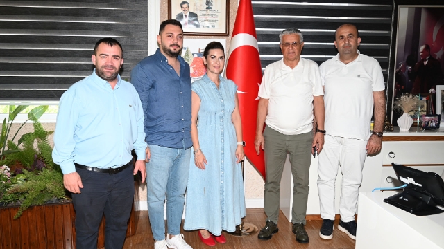 Ali Kuş’tan Topaloğlu’na ziyaret