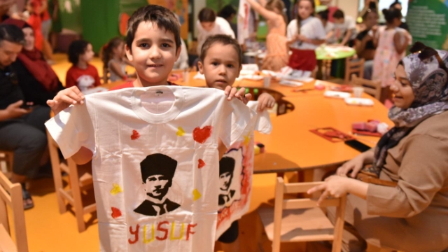 Bilim Merkezi’nde 30 Ağustos coşkusu