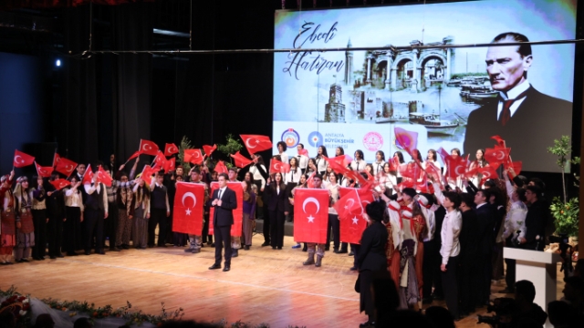 Atatürk’ün Antalya’ya gelişinin 96. yıldönümü törenle kutlandı