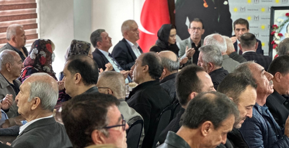 İYİ Parti Antalya Alparslan Türkeş'i andı