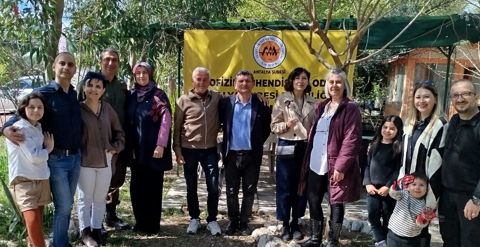 Jeofizik Mühendisleri kahvaltı etkinliğinde buluştu