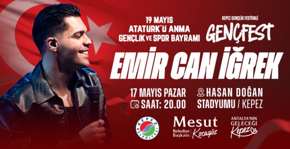 19 Mayıs’ta Emir Can İğrek rüzgârı esecek