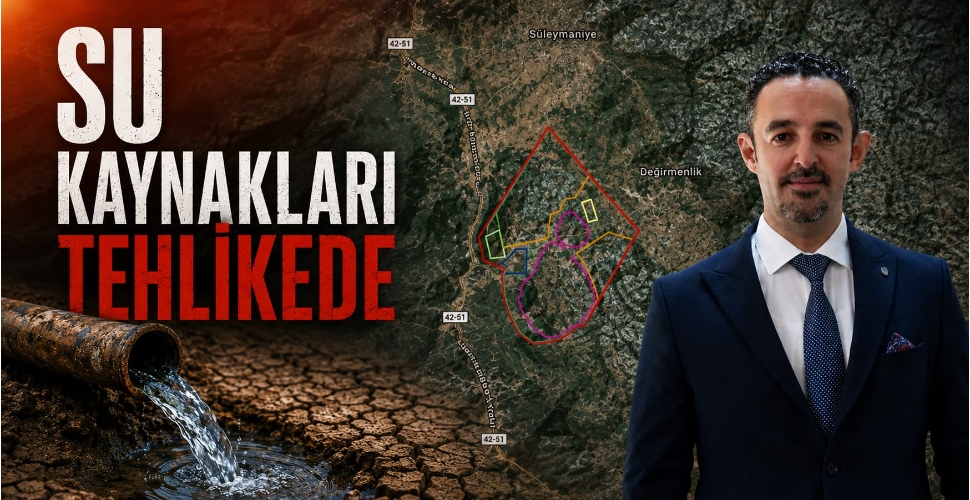 Boksit ocağı suyu tüketecek