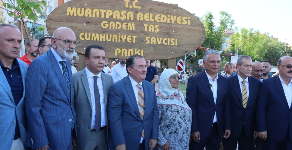 Gadem Taş’ın ismi parkta yaşayacak