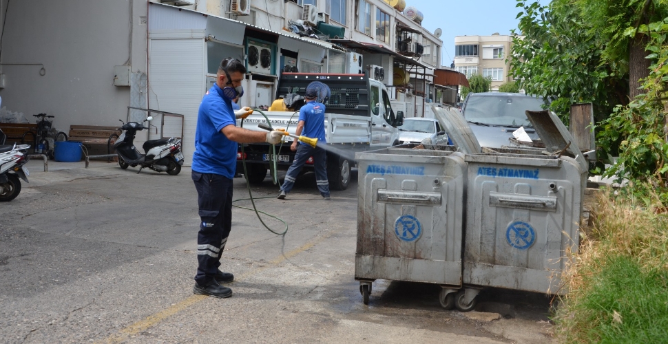 Vektörel mücadele 4 koldan yürütülüyor