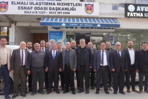 AESOB Başkan Adayı Alkan Elmalı’da