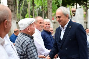 Kocagöz, hacı adaylarını ziyaret etti