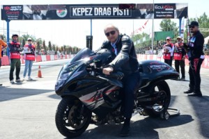 Başkan Kocagöz hız tutkunlarının heyecanına ortak oldu