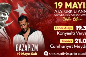 Gençler Gazapizm konseri ile coşacak