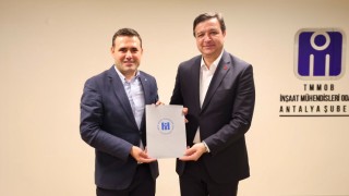 Mahmut Arıkan’dan İMO'ya ziyaret