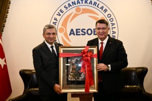 Vali Şahin’den AESOB’a ahilik ve tebrik ziyareti