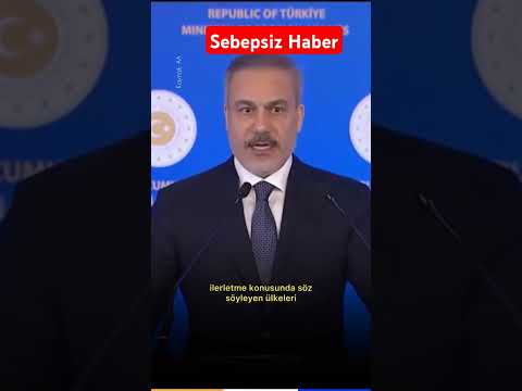 Hakan Fidan Suriye'ye Çağırılan Fransa'yı Uyardı#sondakika #gündem #haberler #türkiye #haber