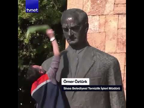 Atatürk Anıtı temizliği işinden etti #atatürk #gündem #shorts