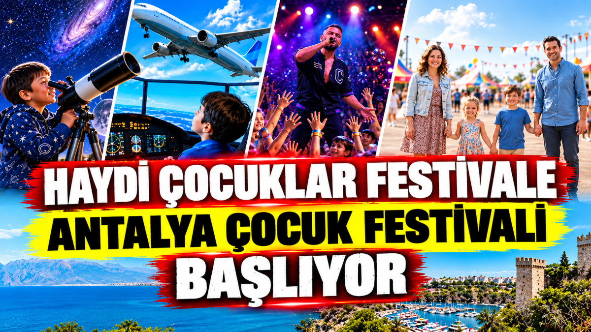 Çocuklar eğlenceye doyacak 
