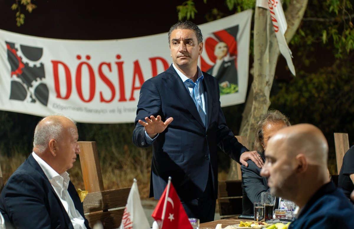 Berkay Bahar projelerini DÖSİAD üyelerine anlattı 