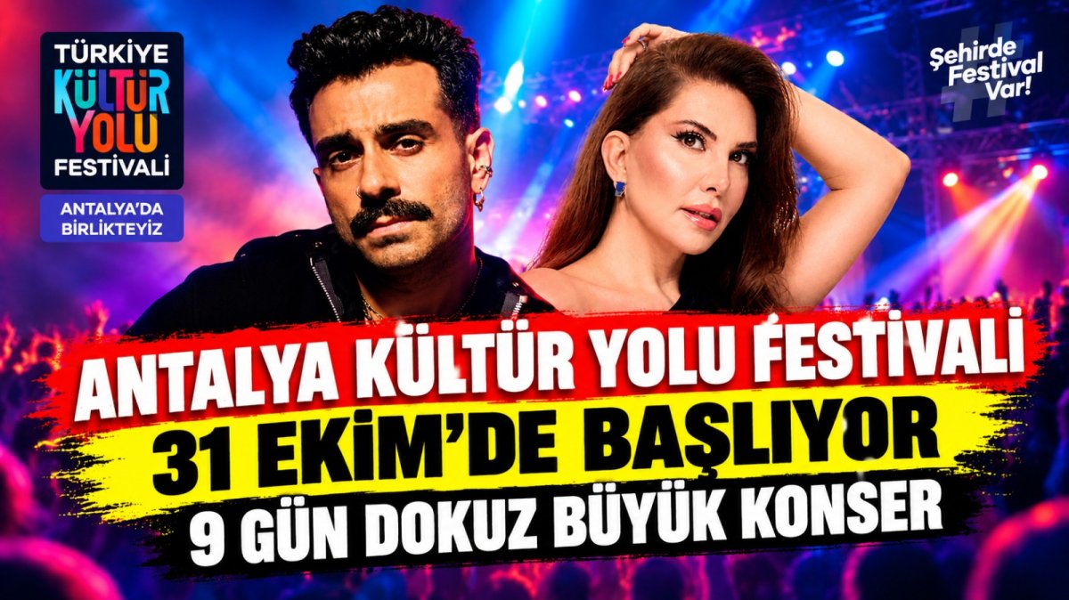 Antalya Kültür Yolu Festivali 31 Ekim’de Başlıyor 