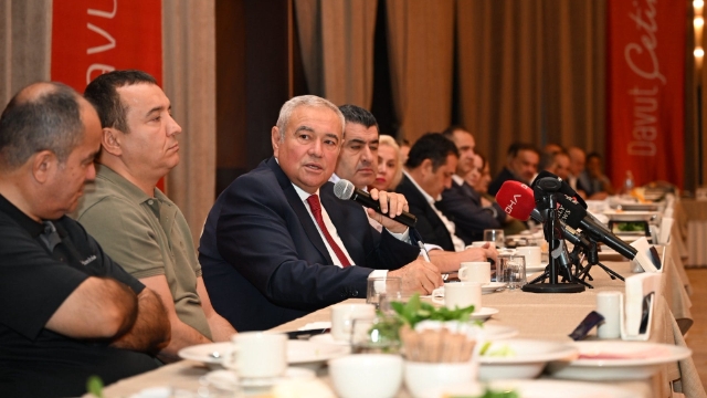 Davut Çetin’den ATSO için 7 tema, 50 proje