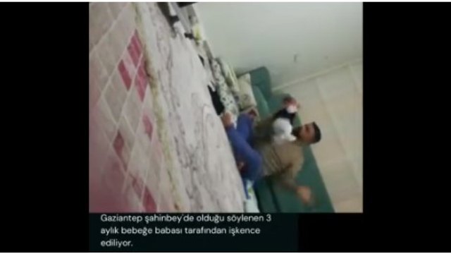 Gaziantep'te kan donduran görüntü