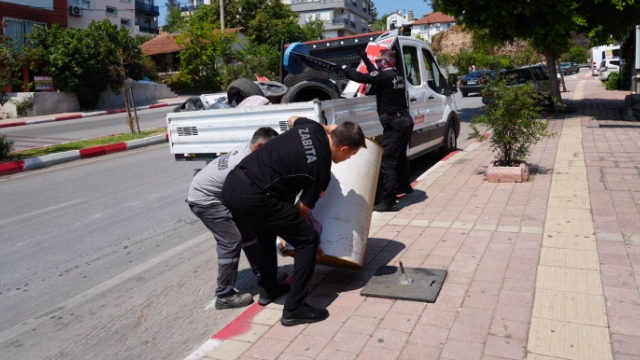 Kepez’de kamu alanı işgallerine geçit yok