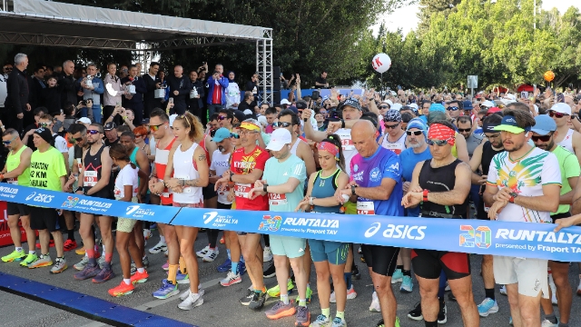 Runtalya Maratonu sona erdi